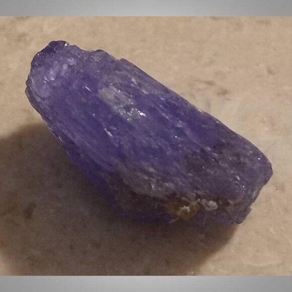 tanzanite raw chunk 02 harmony CHAKRA communication 121225 - Picture 2 of 5